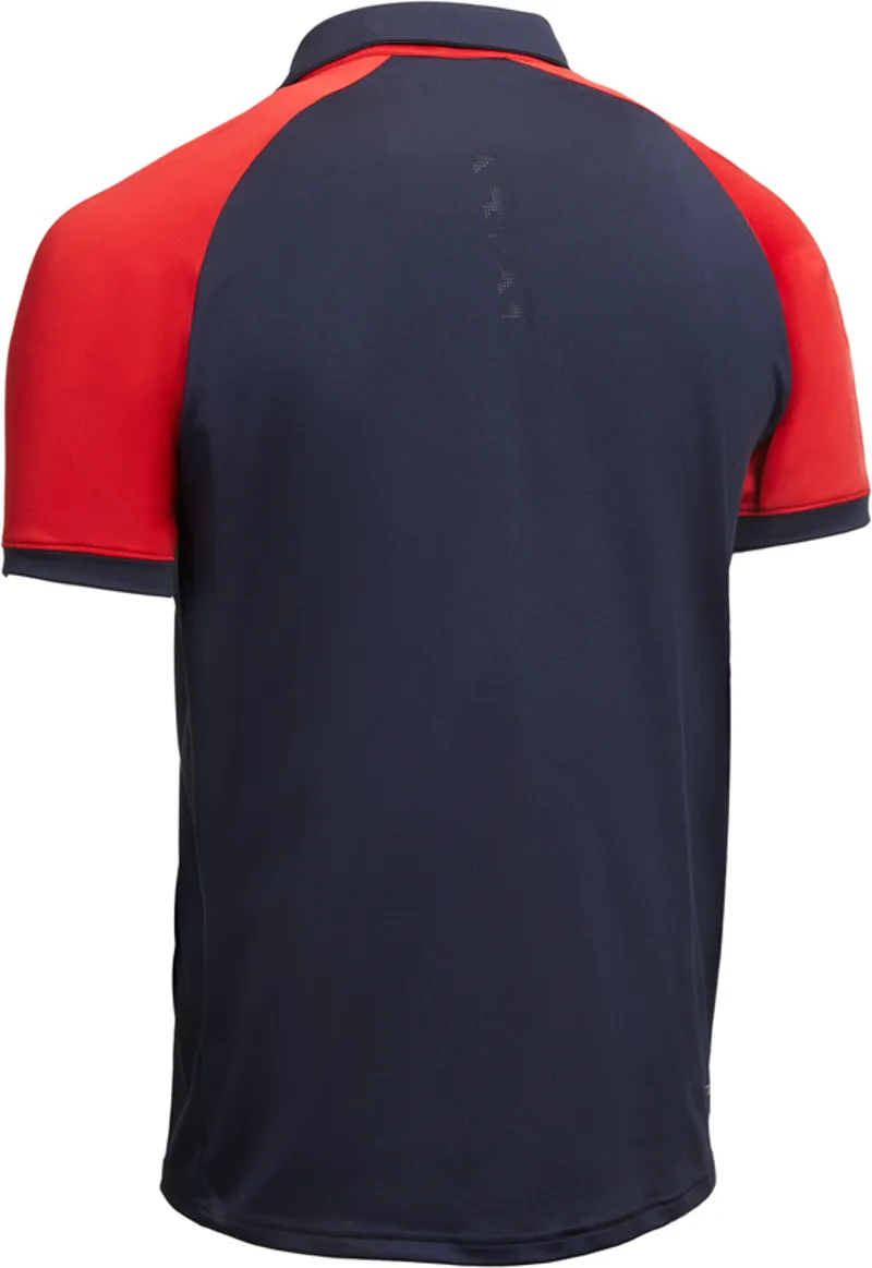 Ariat Team 3.0 Polo Shirt Mens in Navy and Red-1